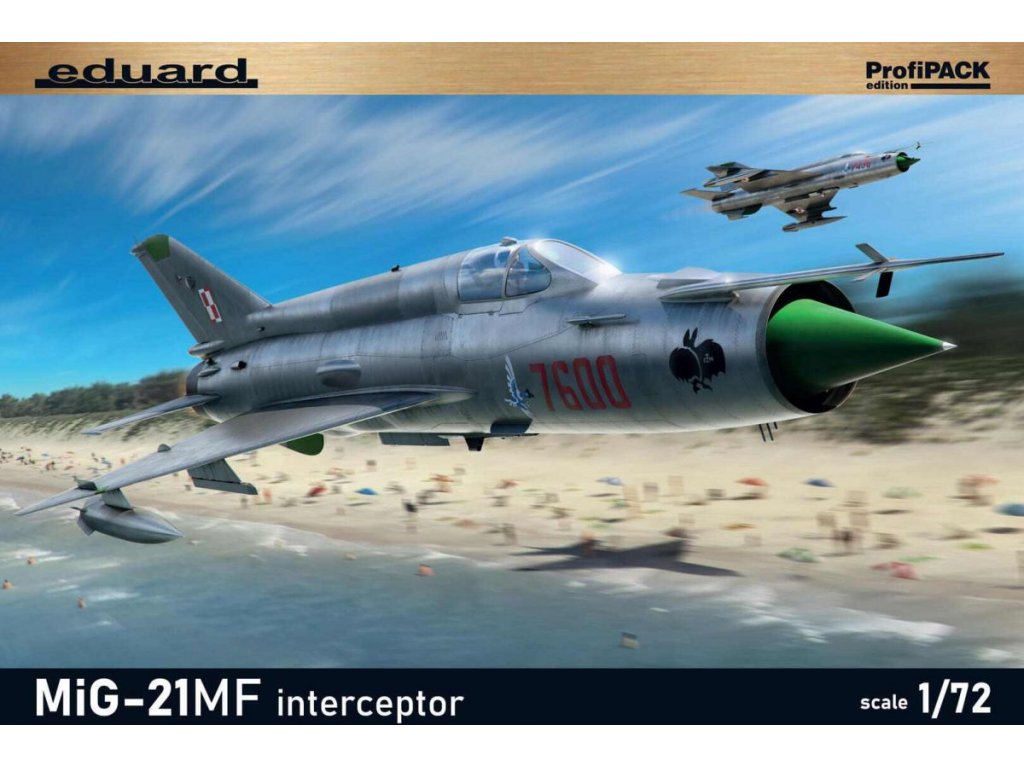 EDUARD PROFIPACK 1/72 MiG-21MF interceptor