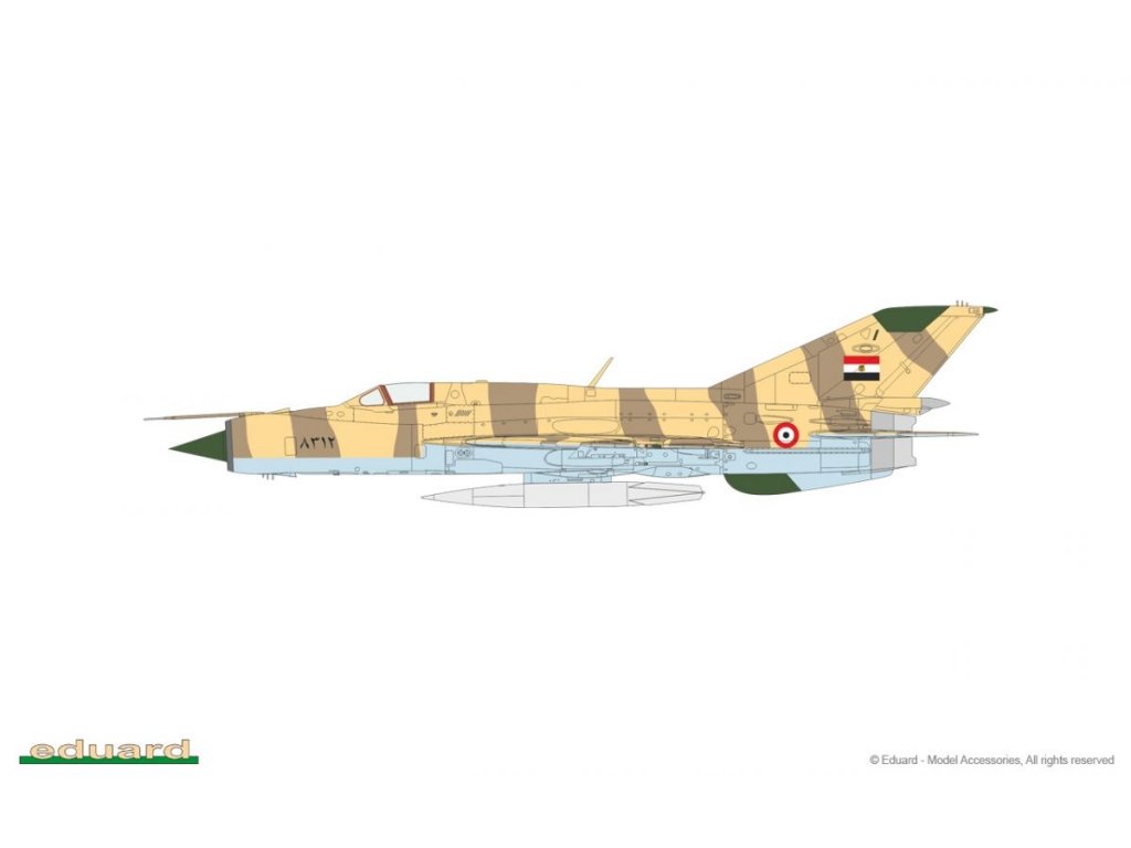 EDUARD PROFIPACK 1/72 MiG-21PFM