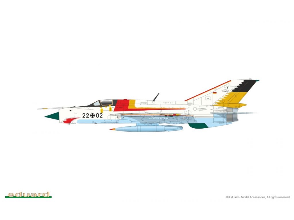 EDUARD PROFIPACK 1/72 MiG-21PFM