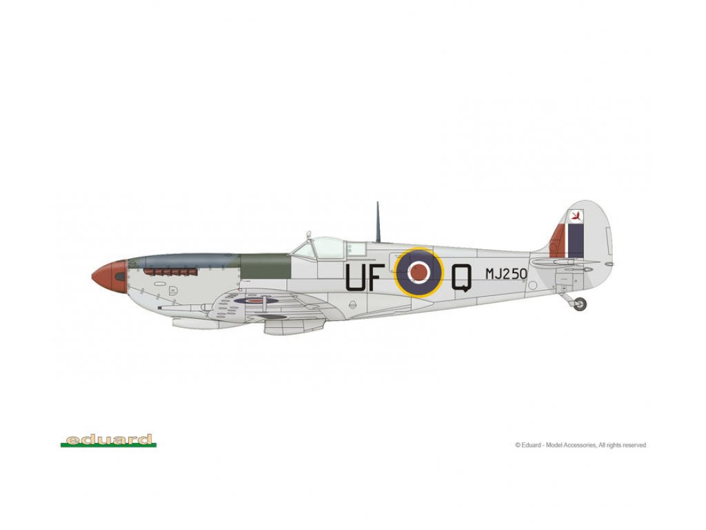 EDUARD PROFIPACK 1/72 Spitfire Mk.IXc late version