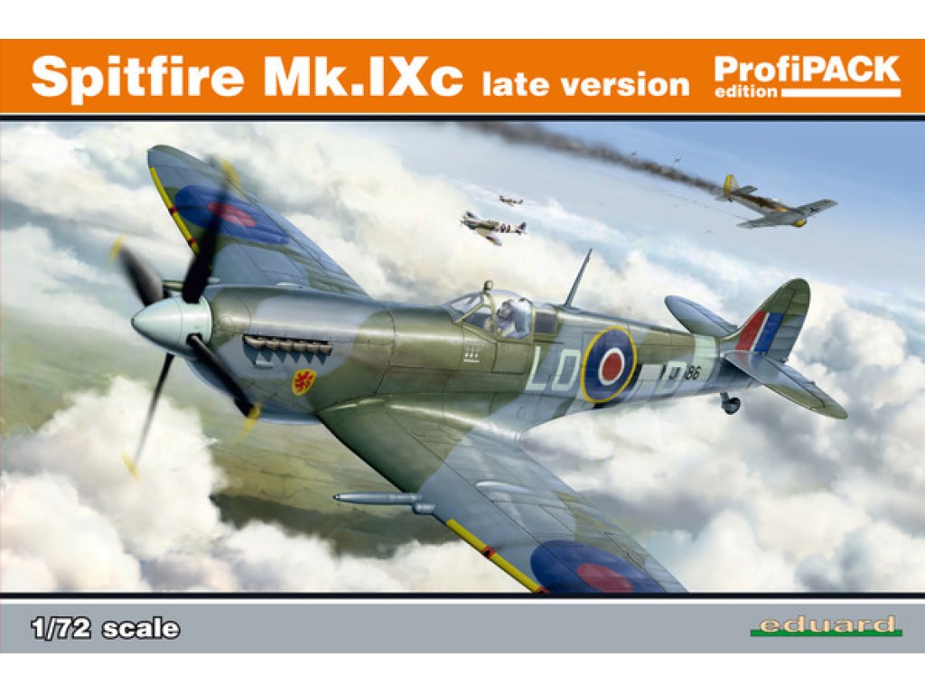 EDUARD PROFIPACK 1/72 Spitfire Mk.IXc late version