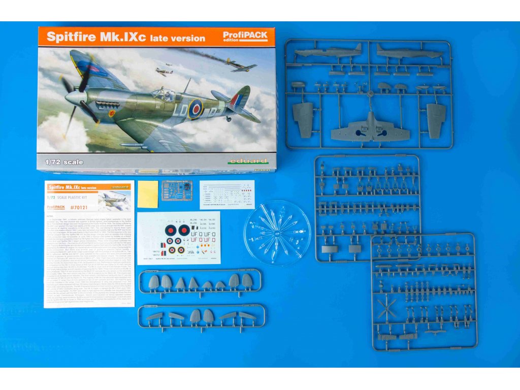 EDUARD PROFIPACK 1/72 Spitfire Mk.IXc late version