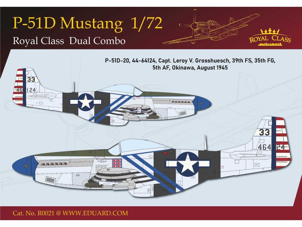 EDUARD ROYAL CLASS 1/72 P-51 