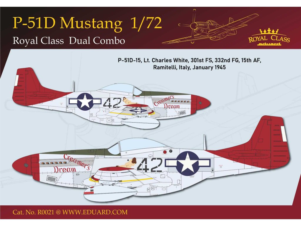 EDUARD ROYAL CLASS 1/72 P-51 Mustang