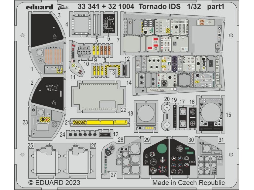 EDUARD SET 1/32 Tornado IDS for ITA