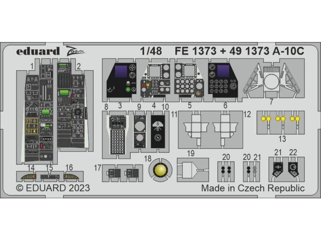 EDUARD SET 1/48 A-10C for ACA