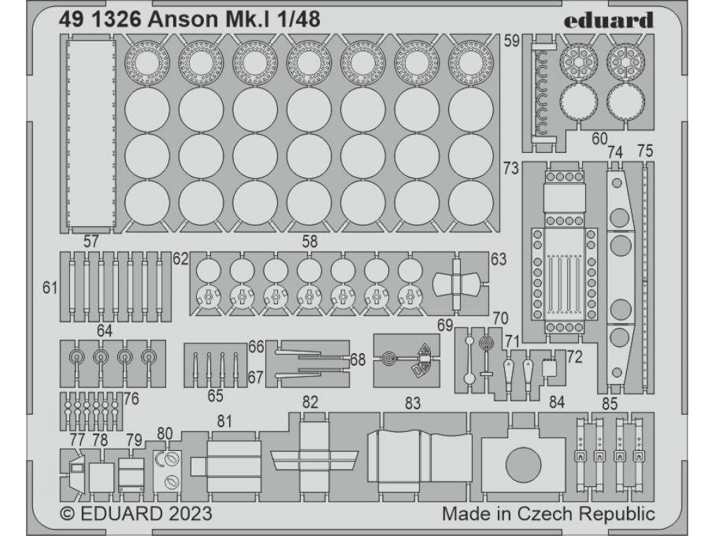 EDUARD SET 1/48 Anson Mk.I for AIR