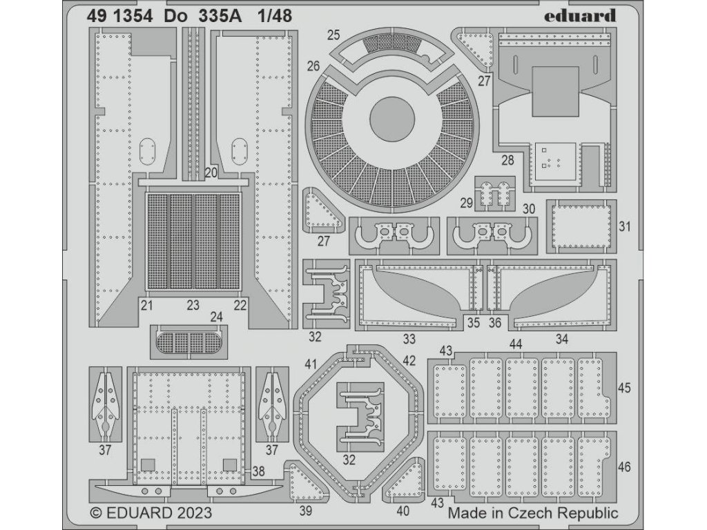 EDUARD SET 1/48 Do 335A Pfeil for TAM