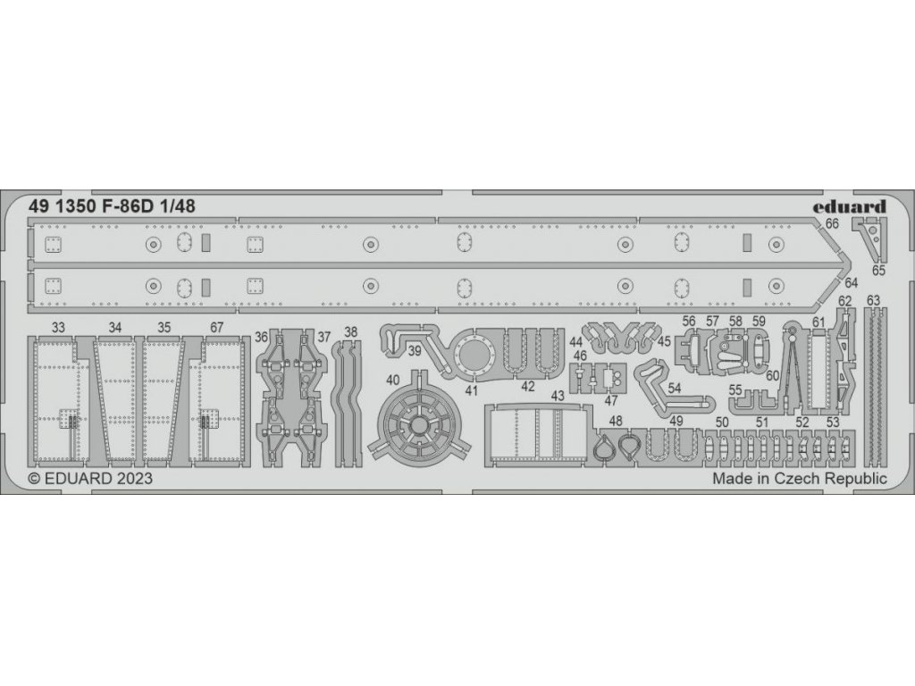 EDUARD SET 1/48 F-86D Sabre for REV