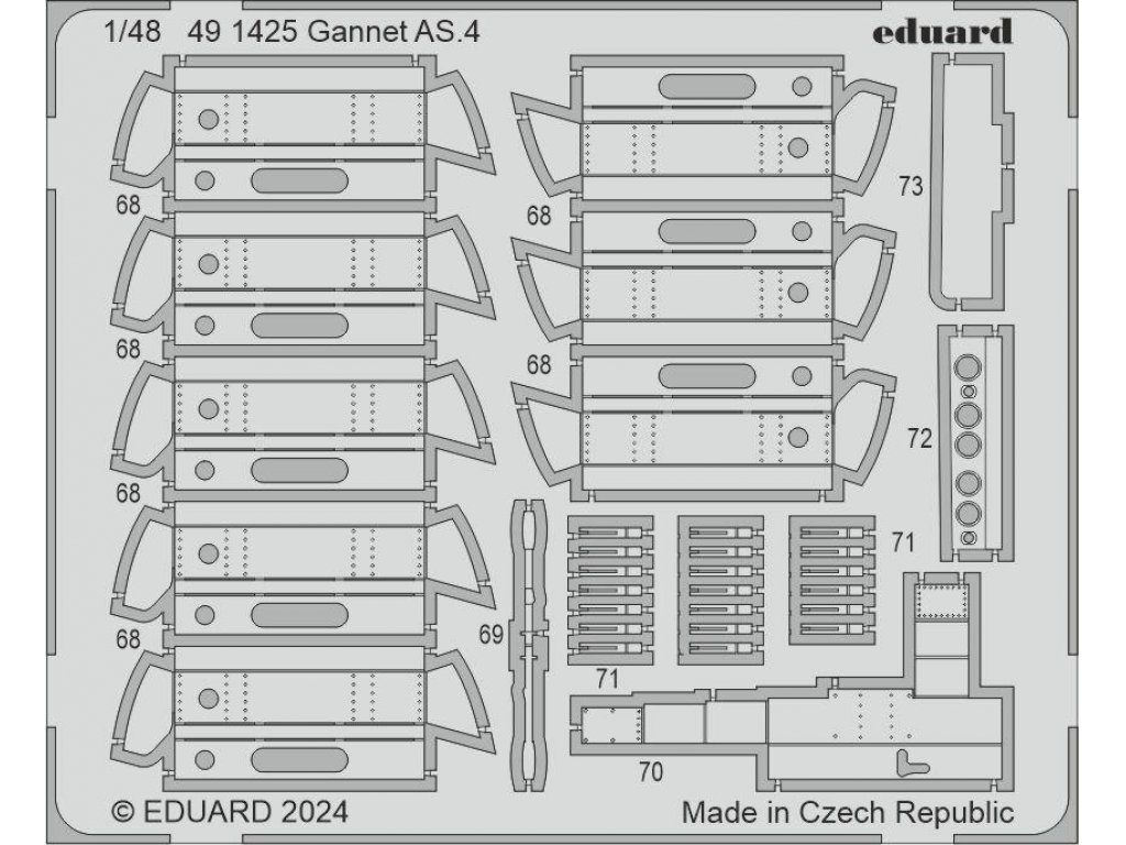 EDUARD SET 1/48 Gannet AS.4 for AIR