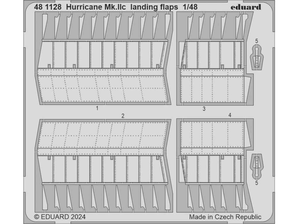 EDUARD SET 1/48 Hurricane Mk.IIc landing flaps for HBB