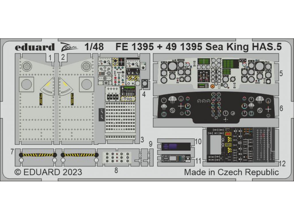 EDUARD SET 1/48 Sea King HAS.5 for AIR