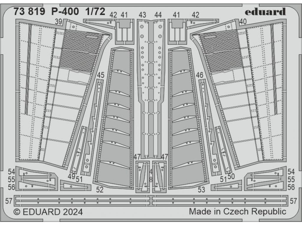 EDUARD SET 1/72 P-400 Airacobra for ARMA