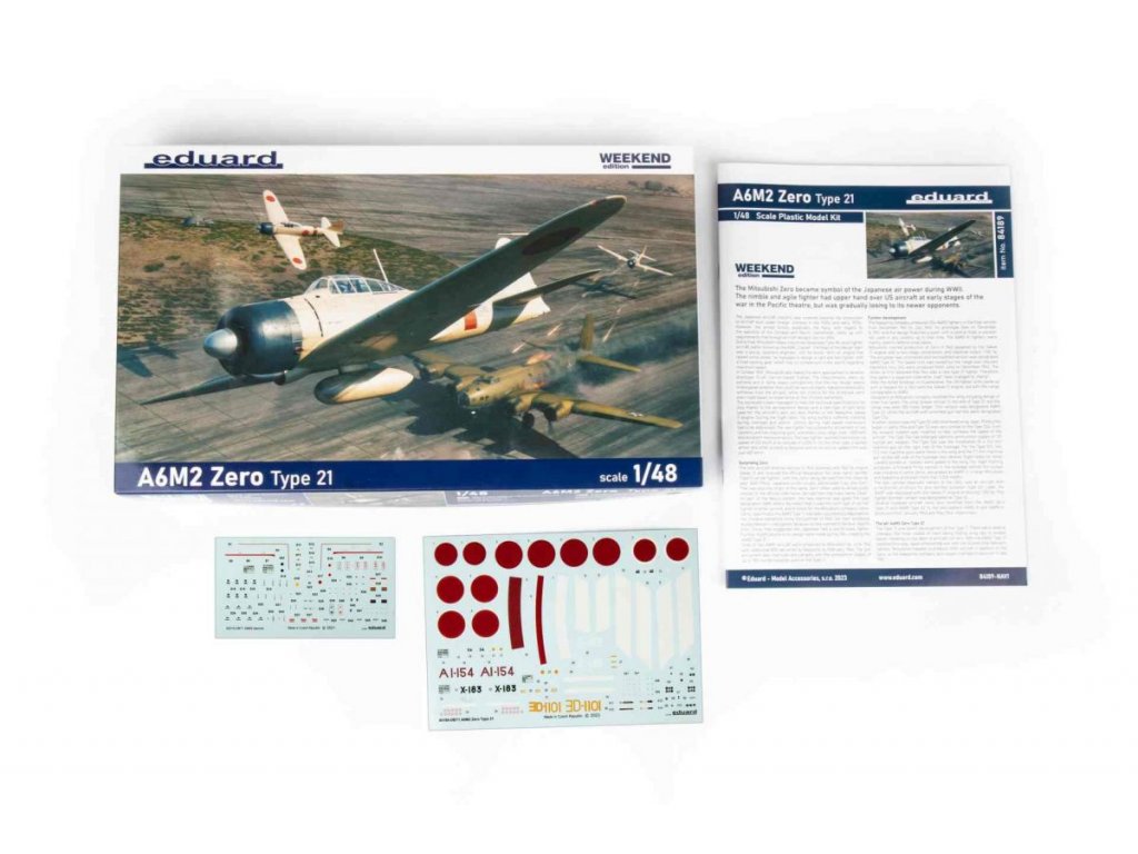 EDUARD WEEKEND 1/48 A6M2 Zero Type 21