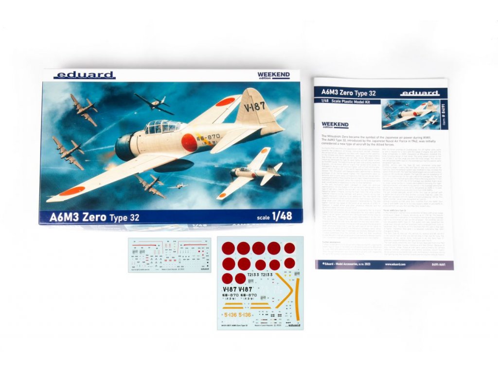 EDUARD WEEKEND 1/48 A6M3 Zero Type 32