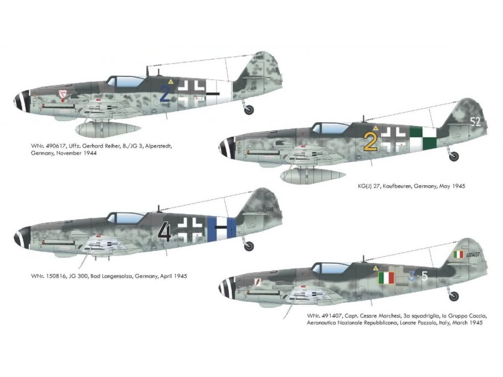 EDUARD WEEKEND 1/48 Bf 109G-10 ERLA