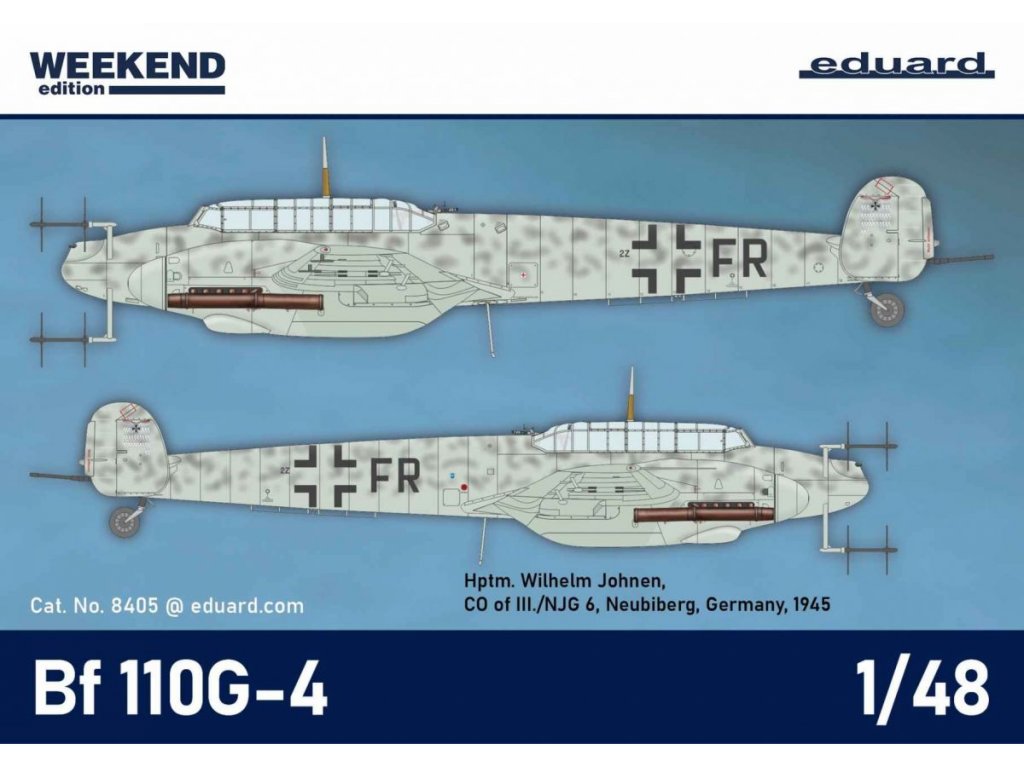 EDUARD WEEKEND 1/48 Bf 110G-4