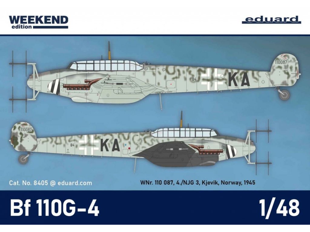 EDUARD WEEKEND 1/48 Bf 110G-4