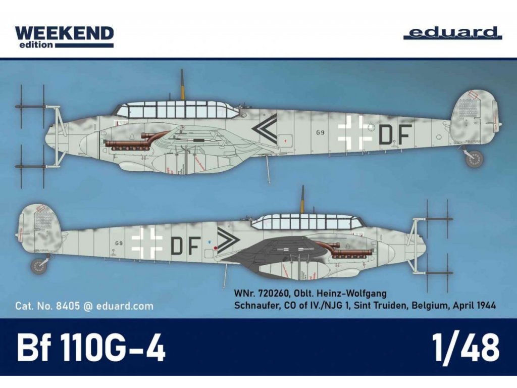 EDUARD WEEKEND 1/48 Bf 110G-4