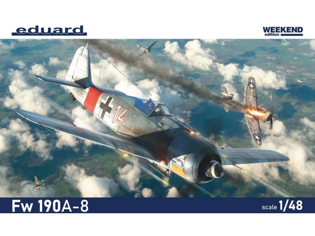 EDUARD WEEKEND 1/48 Fw 190A-8 Weekend edition