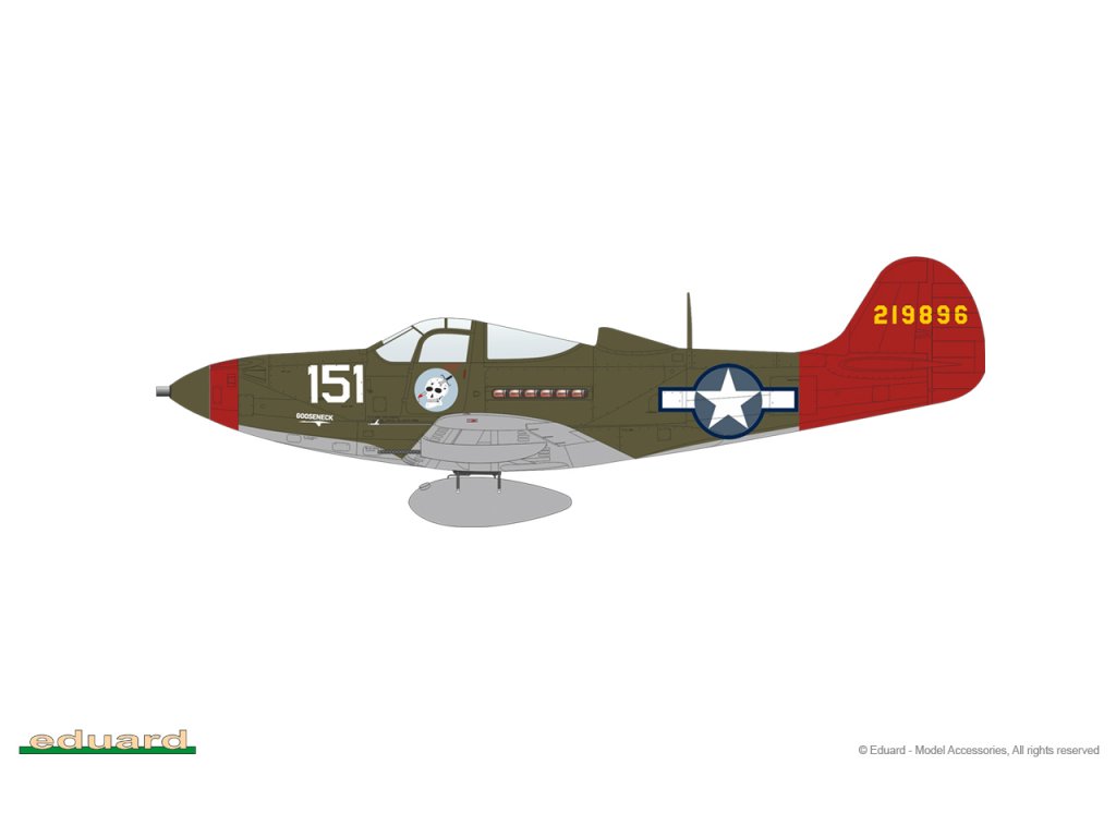 ED WEEKEND 1/48 P-39Q Airacobra 