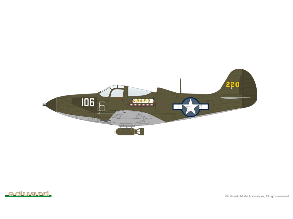 ED WEEKEND 1/48 P-39Q Airacobra 