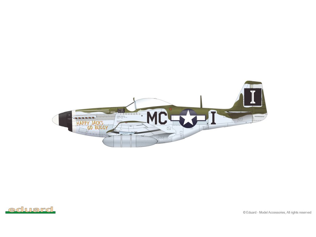 EDUARD WEEKEND 1/48 P-51D-5 Mustang