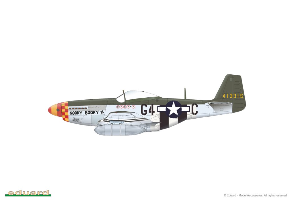 EDUARD WEEKEND 1/48 P-51D-5 Mustang