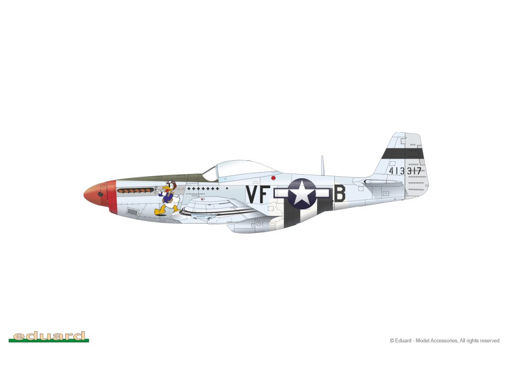 EDUARD WEEKEND 1/48 P-51D-5 Mustang