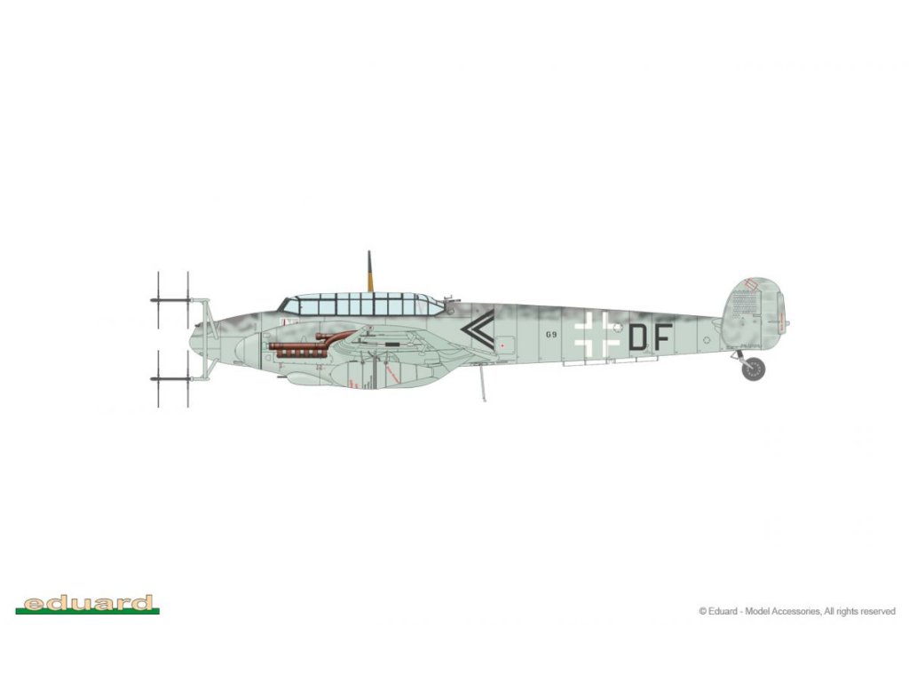 EDUARD WEEKEND 1/72 Bf 110G-4 Nightfighter