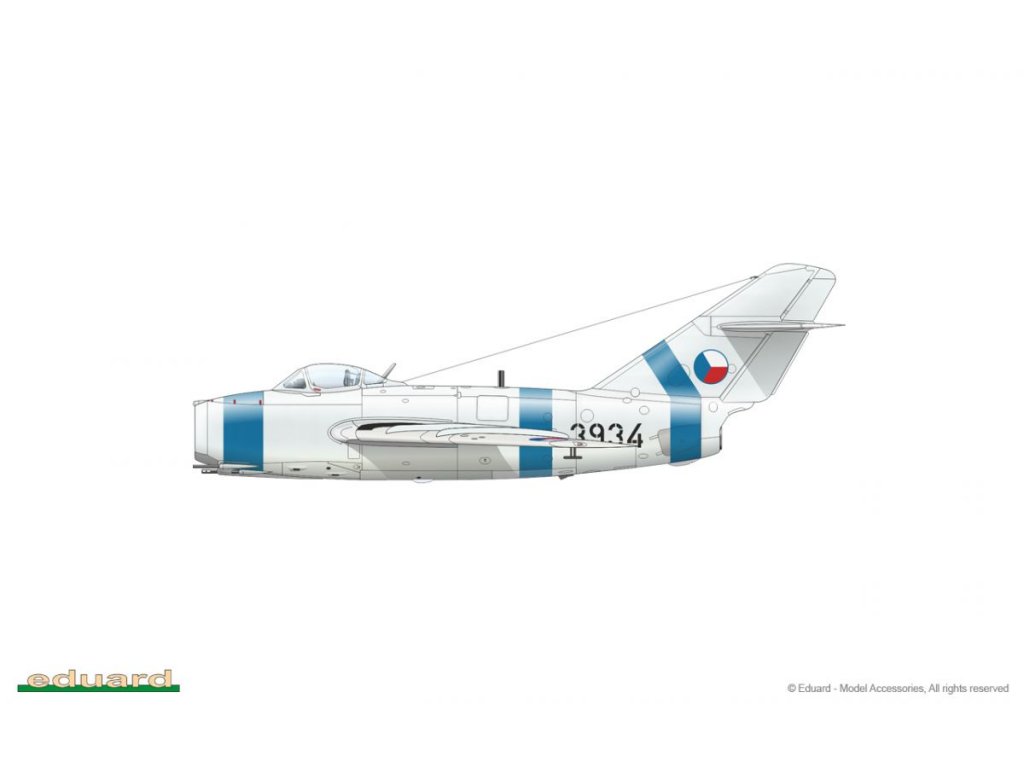 EDUARD WEEKEND 1/72 MiG-15bis