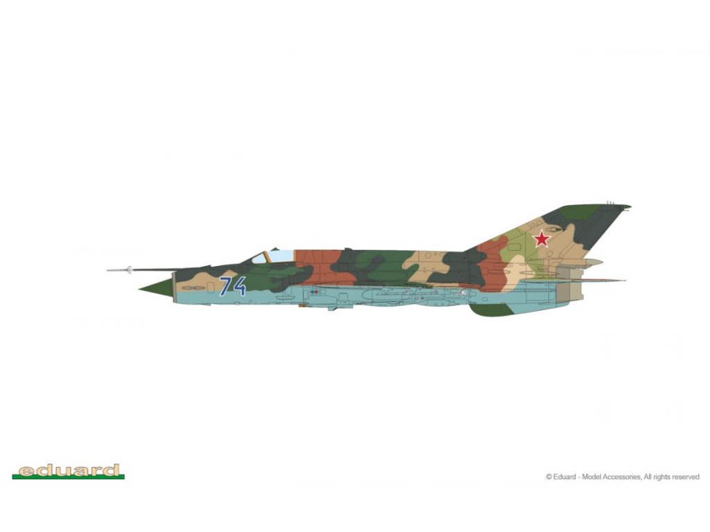 EDUARD WEEKEND 1/72 MiG-21MF Interceptor