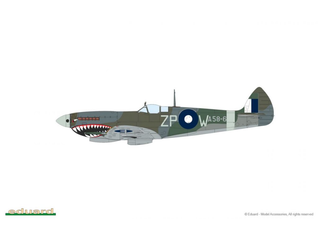 EDUARD WEEKEND 1/72 Spitfire Mk.VIII