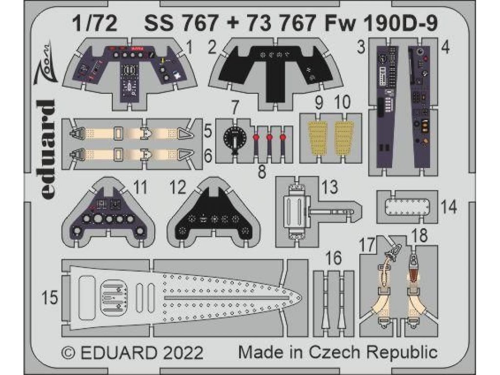 EDUARD ZOOM 1/72 Fw 190D-9 for IBG
