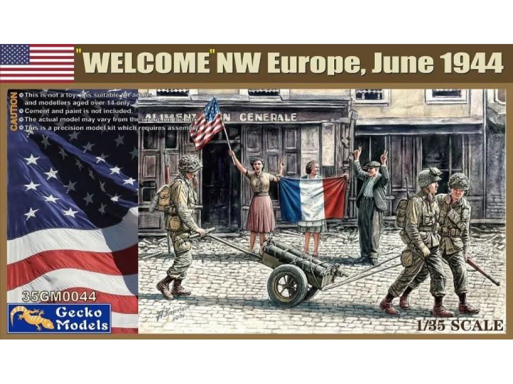 GECKO MODEL 1/35 "Welcome" NW Europe, June 1944