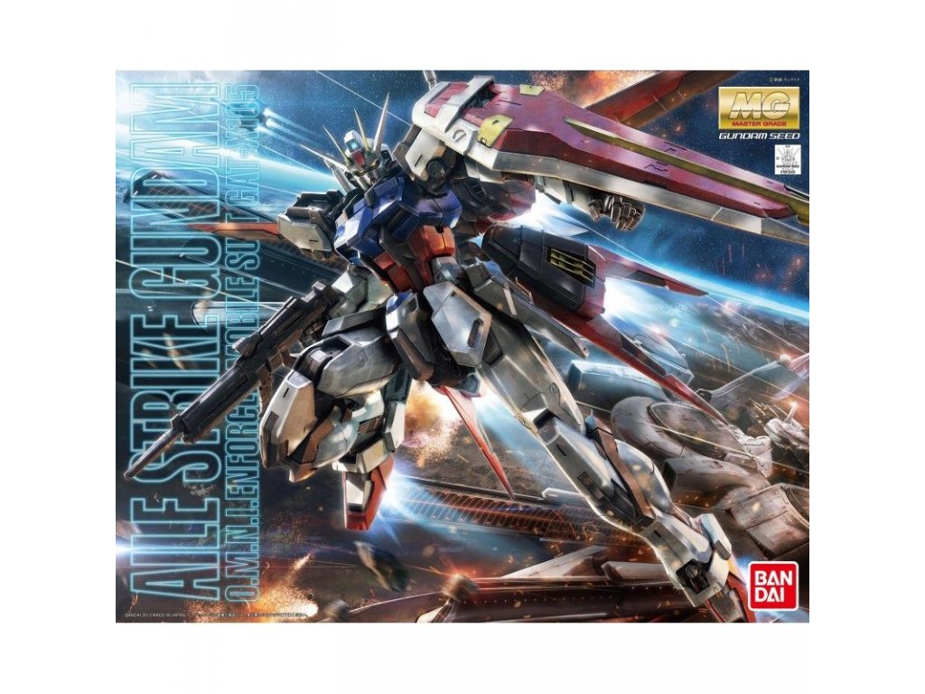 GUNDAM BANDAI 61590 MG 1/100 AILE STRIKE GUNDAM VER. RM BL GUN61590