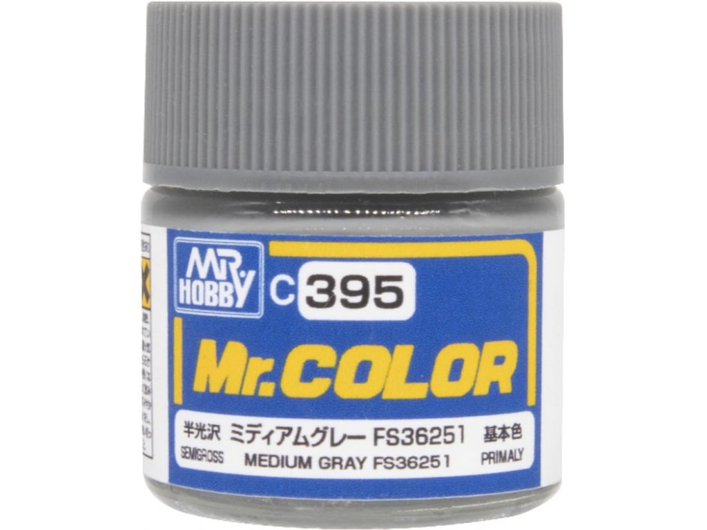 GUNZE Mr.Hobby C395 GUNZE Mr. Color Medium Gray FS36251