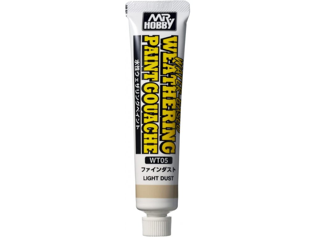 GUNZE Mr.Hobby WT-05 Water-Based Weathering Paint Gouache Light Dust