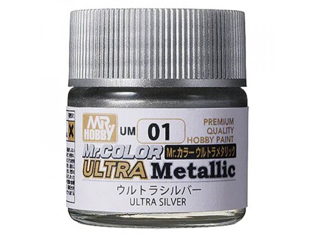 GUNZE UM01 Mr.Color Ultra Metallic Ultra Silver