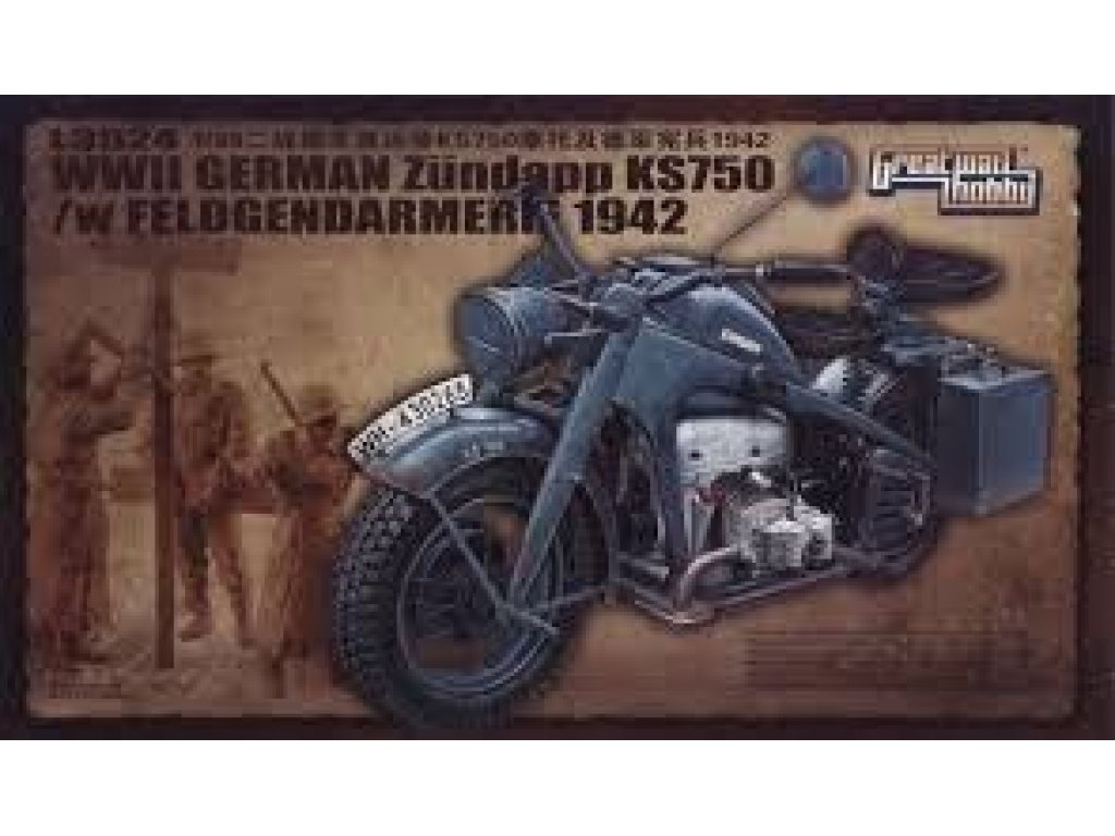 GWH 1/35 WWII German Zündapp KS750