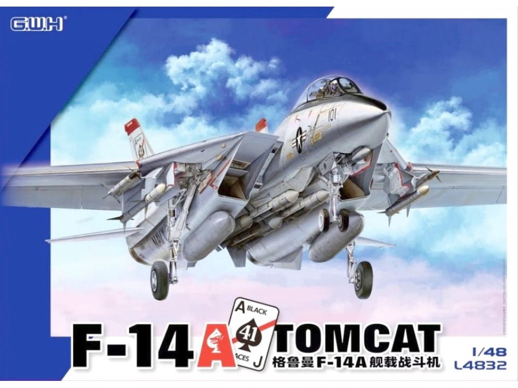 GWH 1/48 F-14A Tomcat U.S NAVY