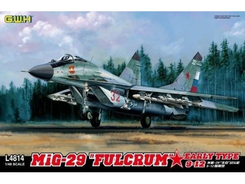 GWH 1/48 Mig-29 9-12 Fulcrum