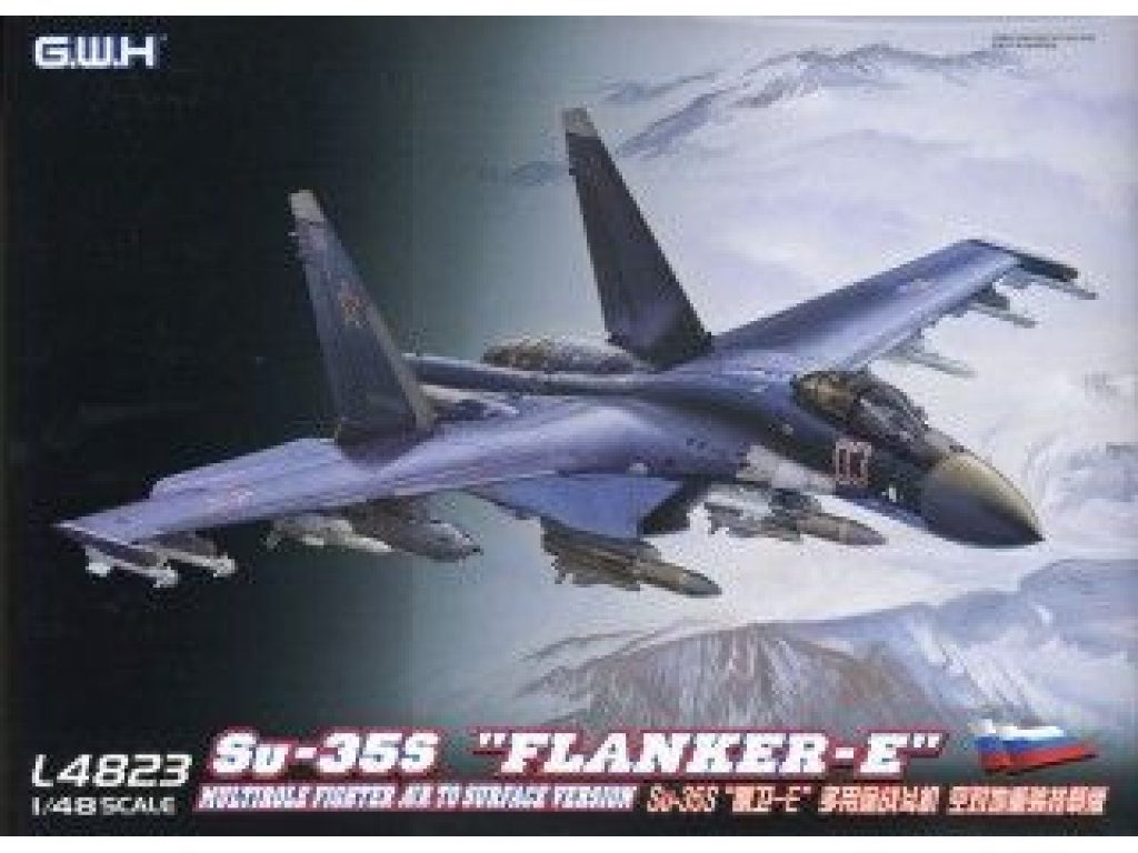 GWH 1/48 Su-35S Flanker-E Multirole Fighter Air to Surface Version