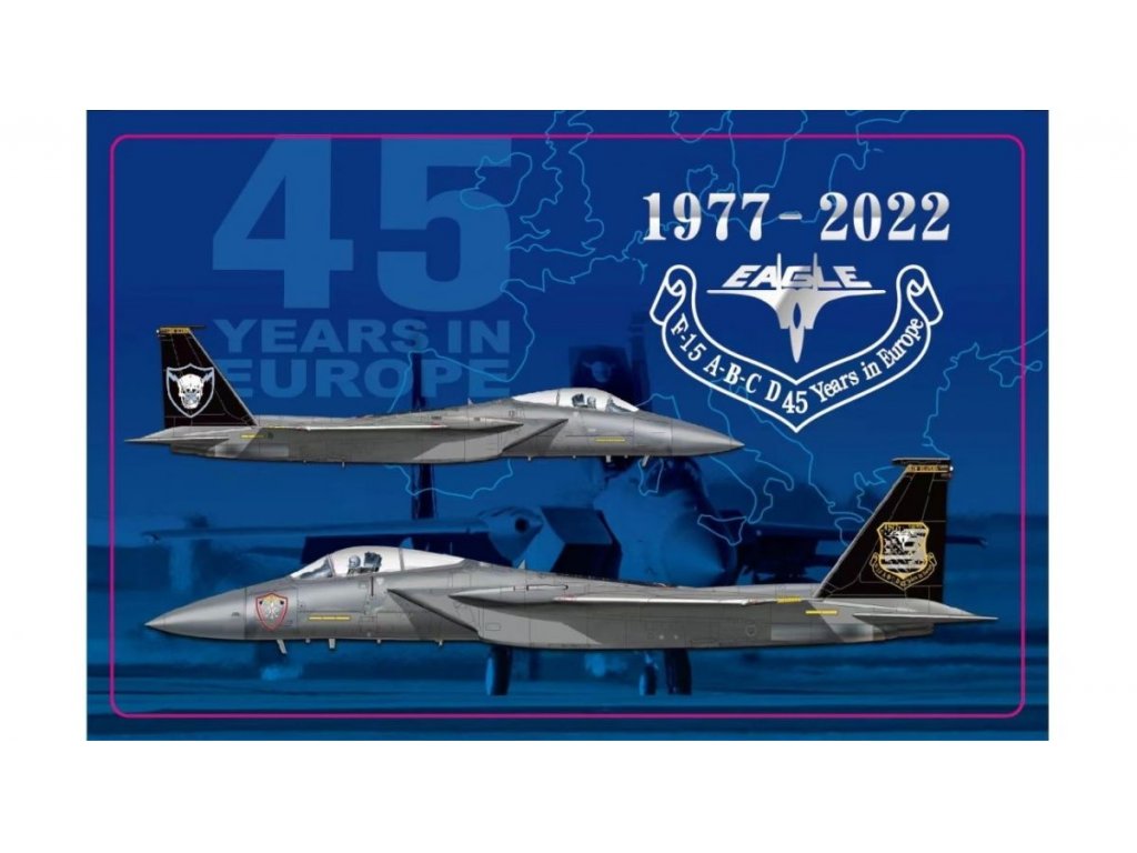 GWH 1/72 USAF F-15C Annversary of 45 Years in Europe