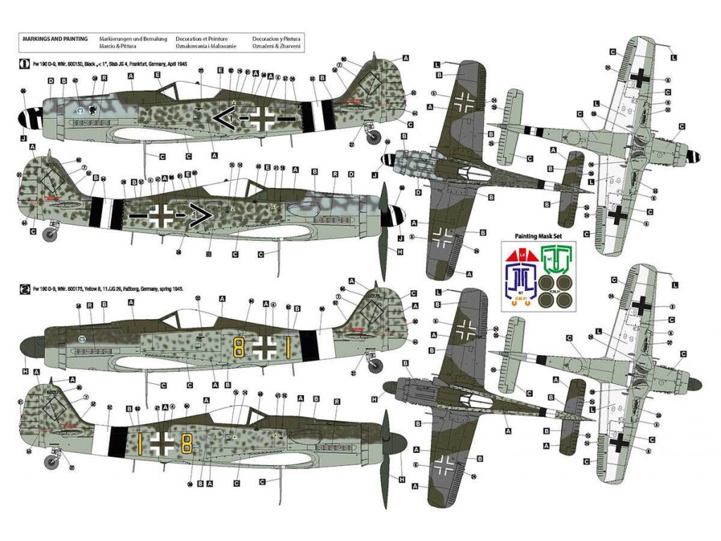 H2000 1/32 Fw 190 D-9 Mid Production