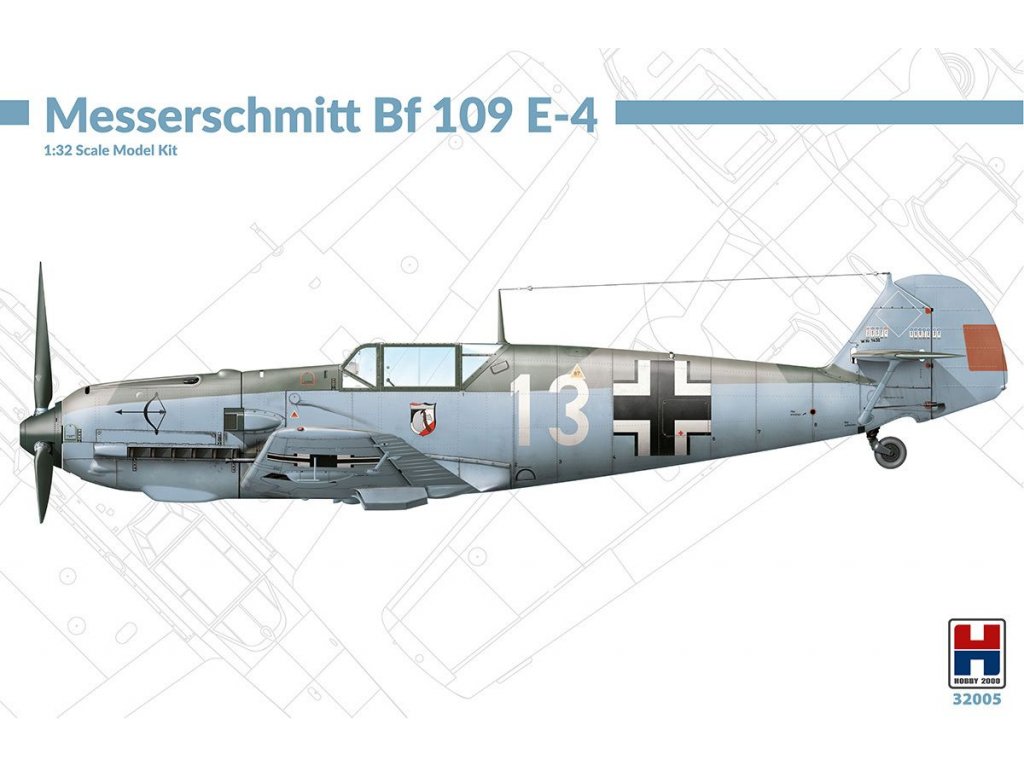 H2000 1/32 Messerschmitt Bf 109 E-4