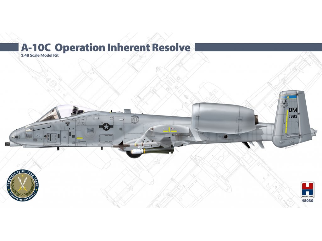H2000 1/48 A-10C Thunderbolt II Operation Inherent Resolve