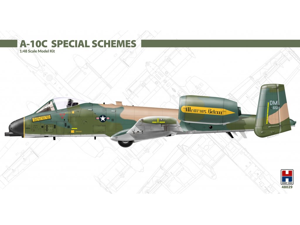H2000 1/48 A-10C Thunderbolt II Special Schemes