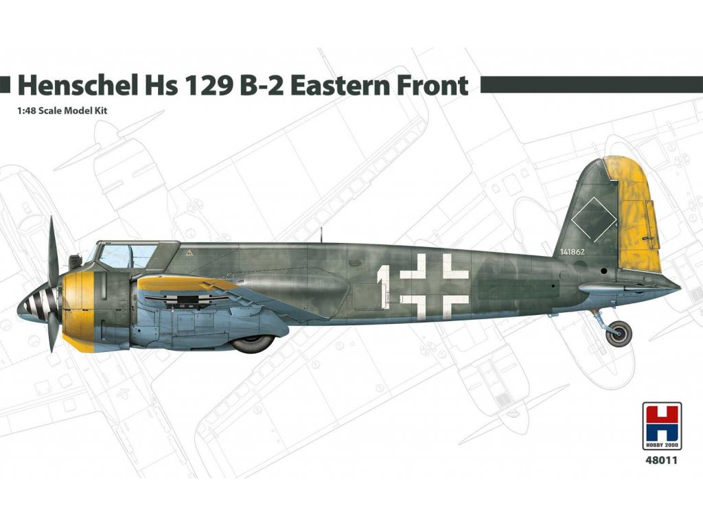 H2000 1/48 Henschel Hs 129 B-2 Eastern Front