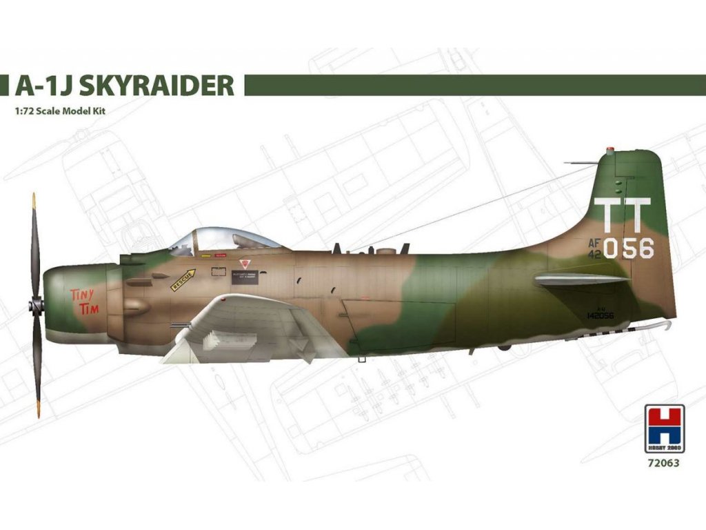 H2000 1/72 A-1J Skyraider